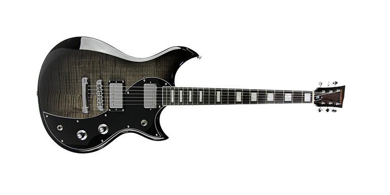 OPTION - BODY WOOD DE CYCLOPS FLAME GLOSS CHARCOAL BLACK BURST