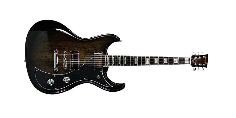 OPTION - BODY WOOD DE GNARWHAL CHARCOAL BURST TRANSPARENT / CHROME HW
