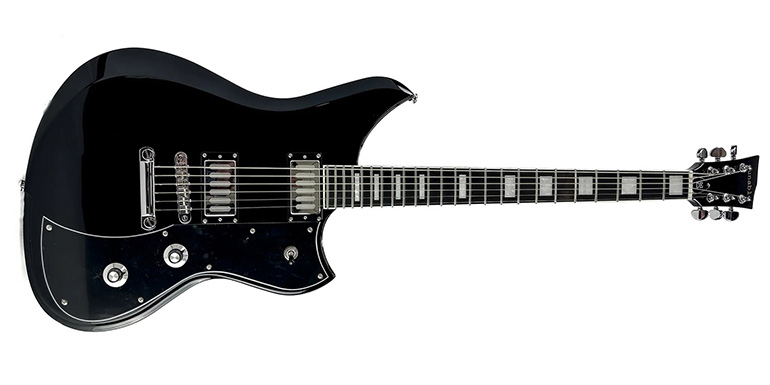 OPTION - BODY WOOD DE YETI BARITONE GLOSS BLACK W/ CHROME HARDWARE